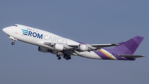 Photo of YR-FSA - Boeing 747-4D7(BCF) operated by ROM Cargo Airlines
