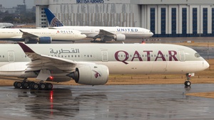 Photo of A7-ANJ - Airbus A350-1041 operated by Qatar Airways