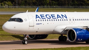 Photo of SX-NER - Airbus A320-271N operated by Aegean Airlines