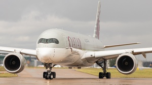 Photo of A7-ANF - Airbus A350-1041 operated by Qatar Airways