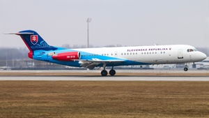 Photo of OM-BYB - Fokker 100 operated by Government of Slovakia