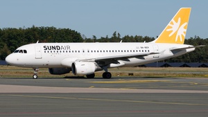 Photo of 9A-BER - Airbus A319-112 operated by Sundair (opb Fly Air41 Airways)