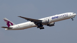 Photo of A7-BAA - Boeing 777-3DZ(ER) operated by Qatar Airways