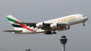 Photo of A6-EUG - Airbus A380-861 operated by Emirates