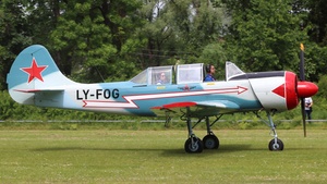 Photo of LY-FOG - Yakovlev Yak-52 operated by Private
