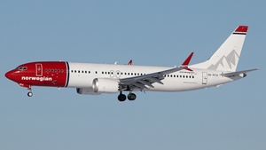 Photo of SE-RTX - Boeing 737 MAX 8 operated by Norwegian Air Sweden