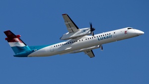 Photo of LX-LGE - Bombardier DHC-8-402 Dash 8 Q400 operated by Luxair