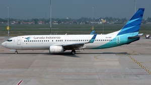 Photo of PK-GMX - Boeing 737-8U3 operated by Garuda Indonesia