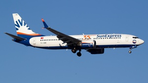 Photo of TC-SME - Boeing 737 MAX 8 operated by SunExpress