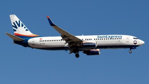 Photo of TC-SPA - Boeing 737-8HX operated by SunExpress