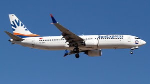Photo of TC-SMV - Boeing 737 MAX 8 operated by SunExpress