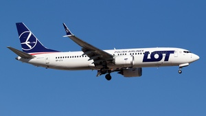 Photo of SP-LYJ - Boeing 737 MAX 8 operated by LOT Polish Airlines