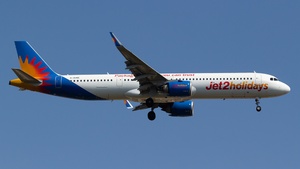 Photo of G-SUNE - Airbus A321-251NX operated by Jet2