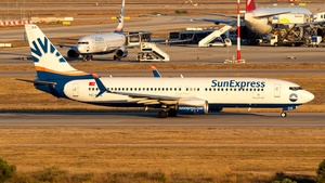 Photo of TC-SOA - Boeing 737-8HC operated by SunExpress