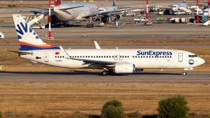 Photo of TC-SPZ - Boeing 737-8FZ operated by SunExpress