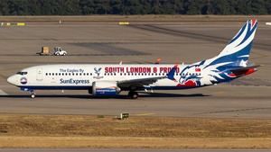 Photo of TC-SMF - Boeing 737 MAX 8 operated by SunExpress