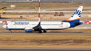 Photo of TC-SMK - Boeing 737 MAX 8 operated by SunExpress