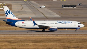 Photo of TC-SOC - Boeing 737-8HC operated by SunExpress