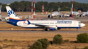 Photo of TC-SLA - Boeing 737 MAX 8 operated by SunExpress
