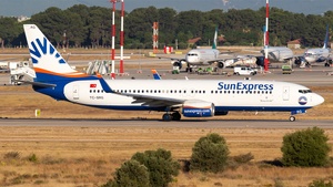 Photo of TC-SRG - Boeing 737-8JP operated by SunExpress