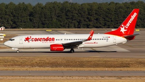 Photo of TC-COR - Boeing 737-8SH operated by Corendon Airlines