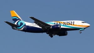 Photo of EP-LEF - Boeing 737-33V operated by Fly Kish Airlines
