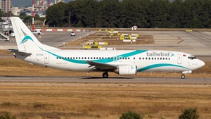 Photo of TC-TLC - Boeing 737-4Q8 operated by Tailwind Airlines