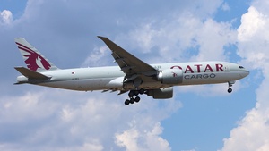 Photo of A7-BFS - Boeing 777-F operated by Qatar Airways Cargo