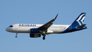 Photo of SX-DNB - Airbus A320-232 operated by Aegean Airlines