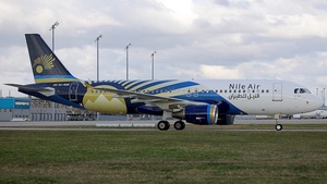 Photo of SU-BQR - Airbus A320-214 operated by Nile Air
