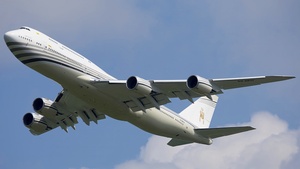 Photo of V8-BKH - Boeing 747-8LQ(BBJ) operated by Brunei Royal Flight