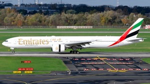 Photo of A6-EGL - Boeing 777-31H(ER) operated by Emirates