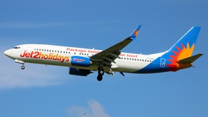 Photo of G-JZBG - Boeing 737-8MG operated by Jet2