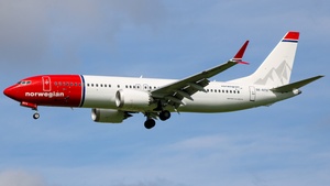 Photo of SE-RTV - Boeing 737 MAX 8 operated by Norwegian Air Sweden