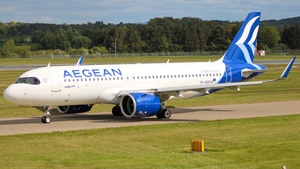 Photo of SX-NER - Airbus A320-271N operated by Aegean Airlines