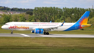 Photo of G-SUNE - Airbus A321-251NX operated by Jet2