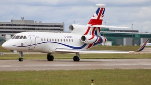Photo of G-ZABH - Dassault Falcon 900LX operated by Royal Air Force