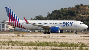 Photo of SX-IOA - Airbus A320-251N operated by Sky Express