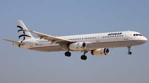 Photo of SX-DGA - Airbus A321-231 operated by Aegean Airlines