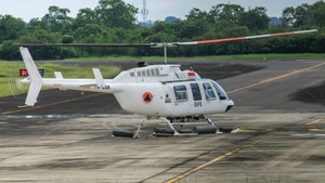 Photo of PK-ZGK - Bell 206L-4 LongRanger IV operated by Indonesian Ministry of the Interior - Badan Nasional Penanggulangan Bencana