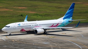Photo of PK-GNR - Boeing 737-8U3 operated by Garuda Indonesia