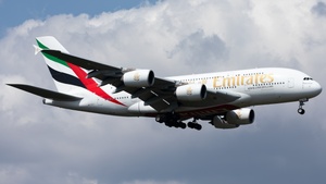 Photo of A6-EOJ - Airbus A380-861 operated by Emirates