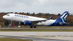 Photo of SX-NEB - Airbus A320-271N operated by Aegean Airlines