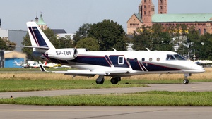 Photo of SP-TBF - Gulfstream G150 operated by AMC Aviation