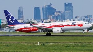 Photo of SP-LVD - Boeing 737 MAX 8 operated by LOT Polish Airlines