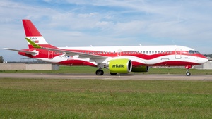 Photo of YL-CSL - Airbus A220-300 operated by airBaltic