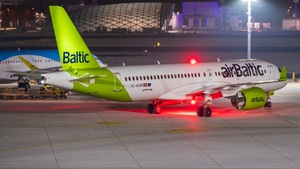 Photo of YL-AAW - Airbus A220-300 operated by airBaltic