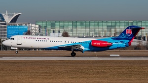 Photo of OM-BYB - Fokker 100 operated by Government of Slovakia