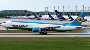 Photo of UK67001 - Boeing 767-33P(ER)(BCF) operated by Uzbekistan Airways Cargo