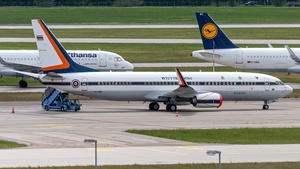 Photo of HS-HMK - Boeing 737-8Z6(BBJ2) operated by Royal Thai Air Force